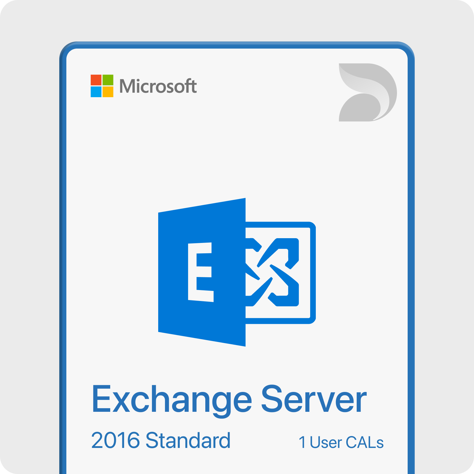 Microsoft Exchange Server 2016 Standard - 1 User CAL
