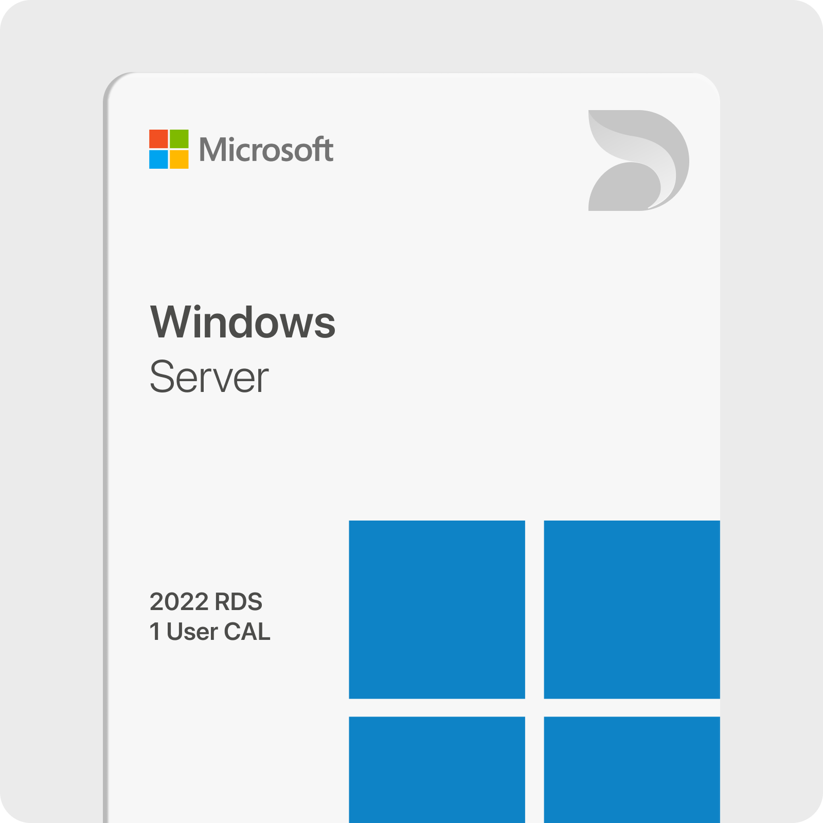 Windows Server 2022 RDS - 1 User CAL