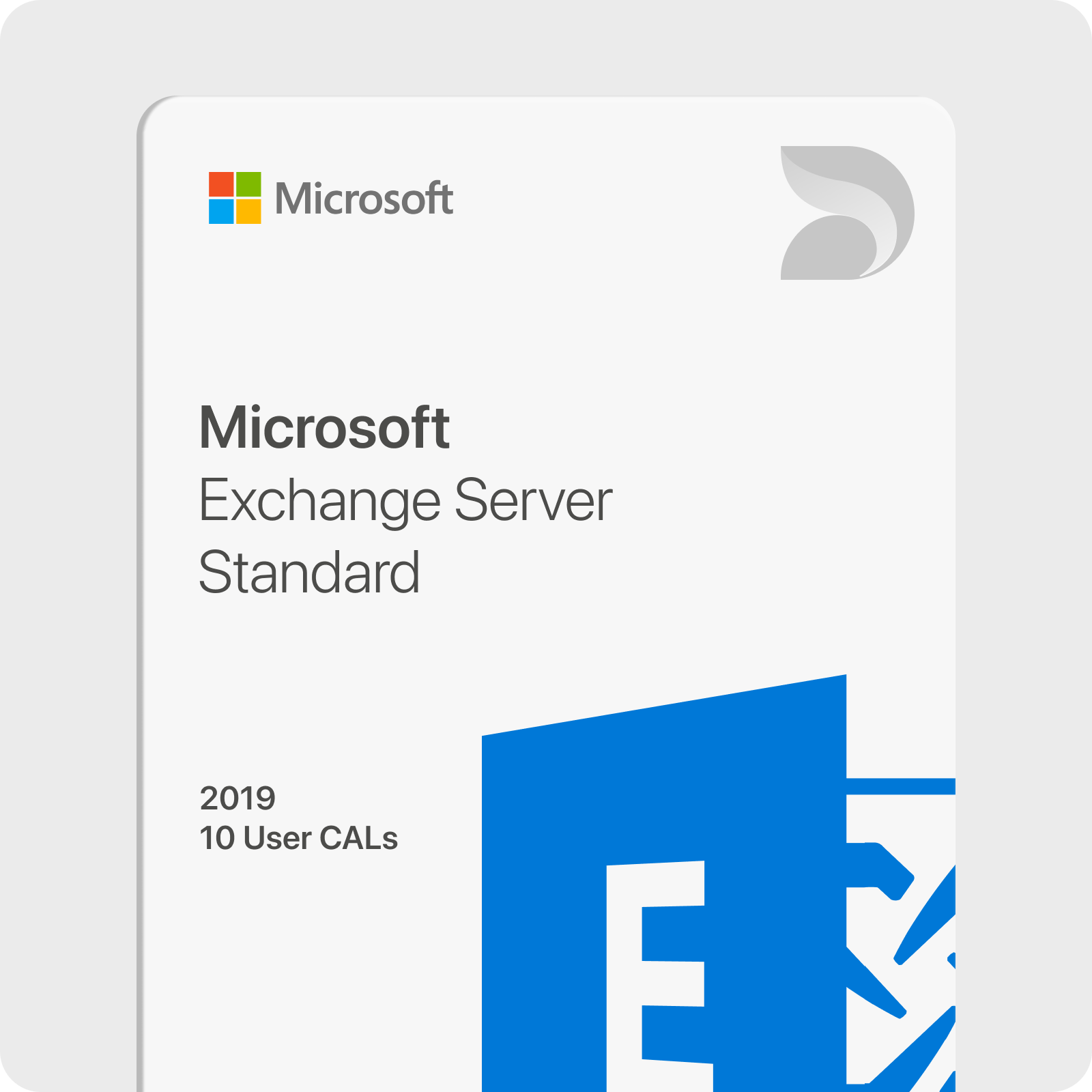 Microsoft Exchange Server 2019 Standard - 10 User CALs
