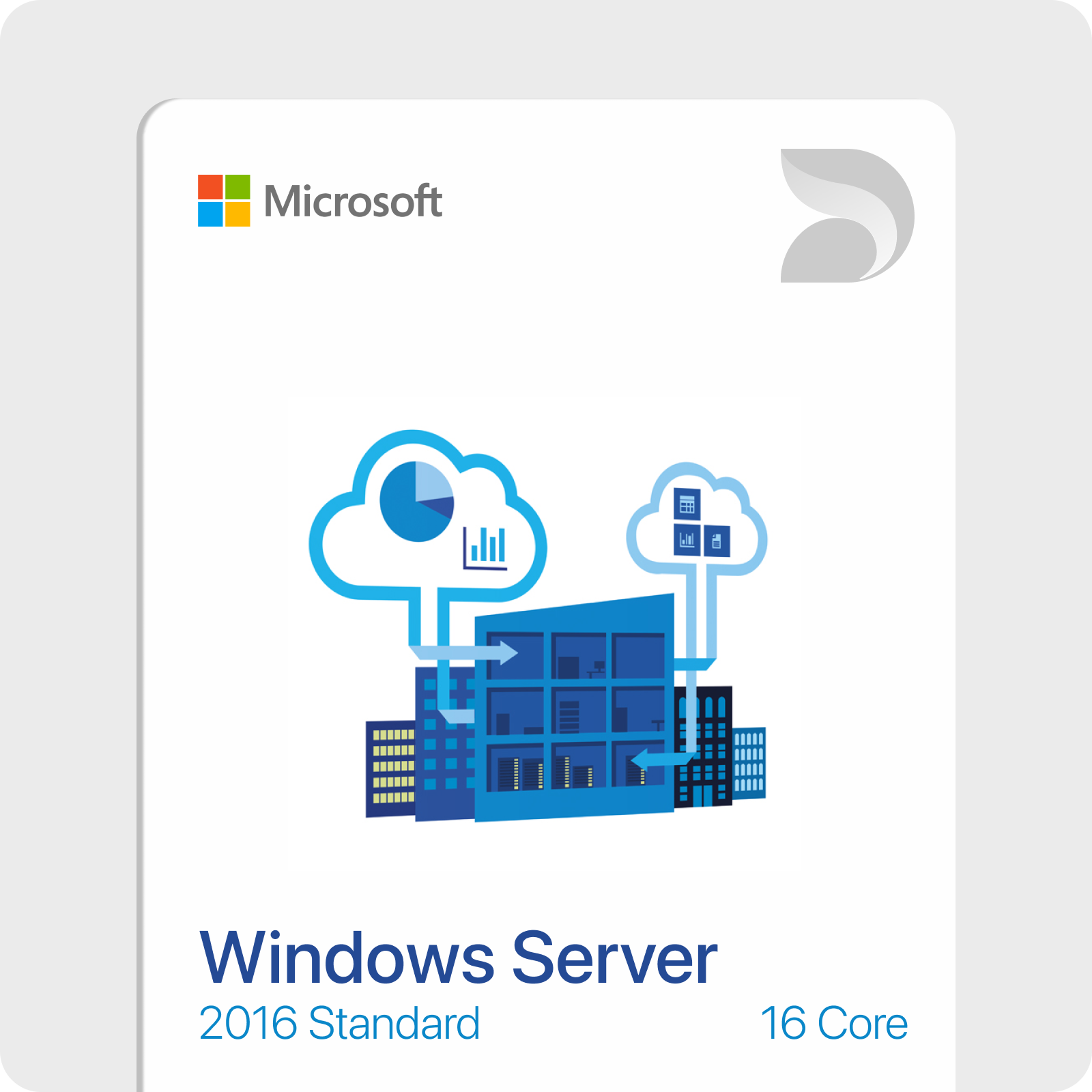 Windows Server 2016 Standard 16 Core